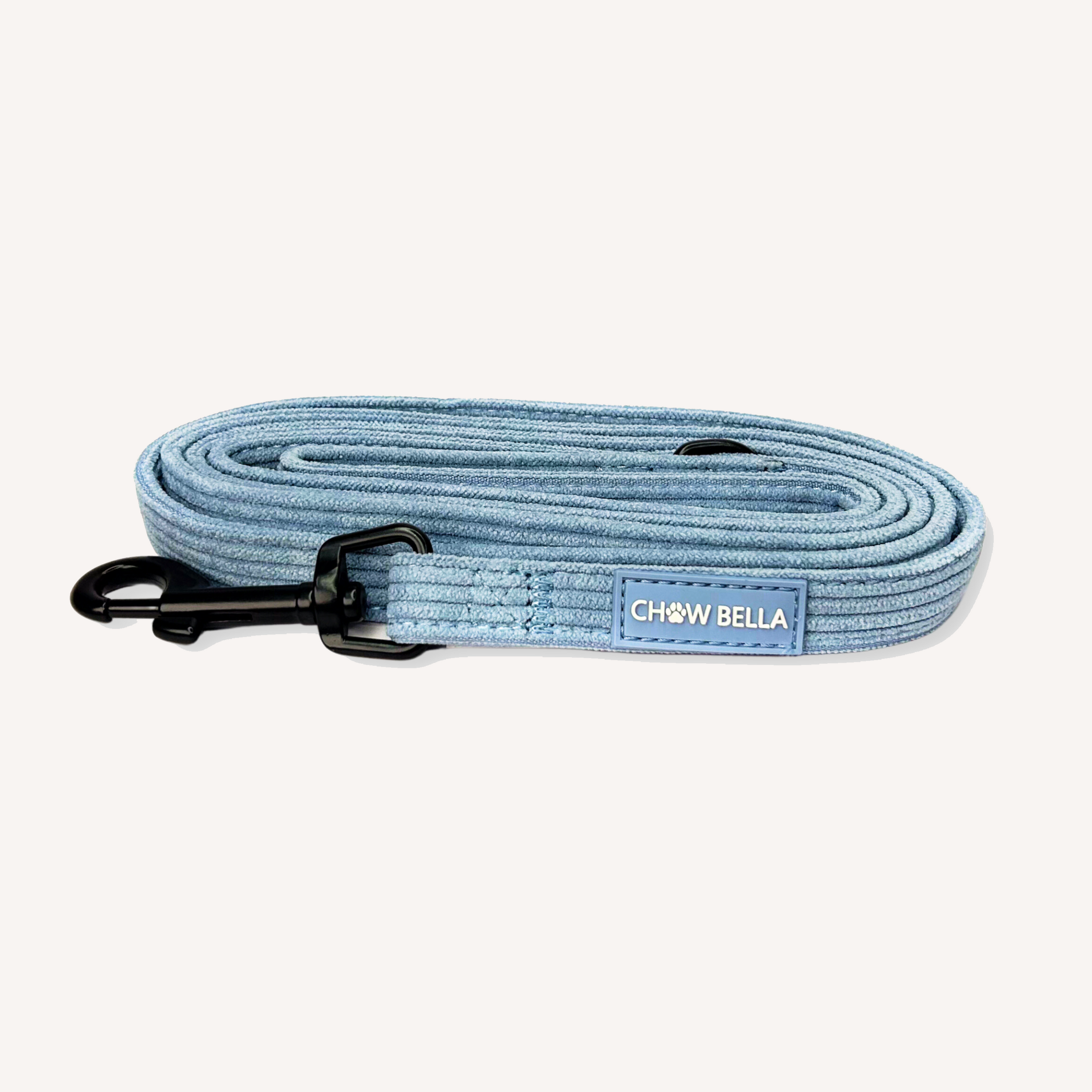 Corduroy Leash - Blue