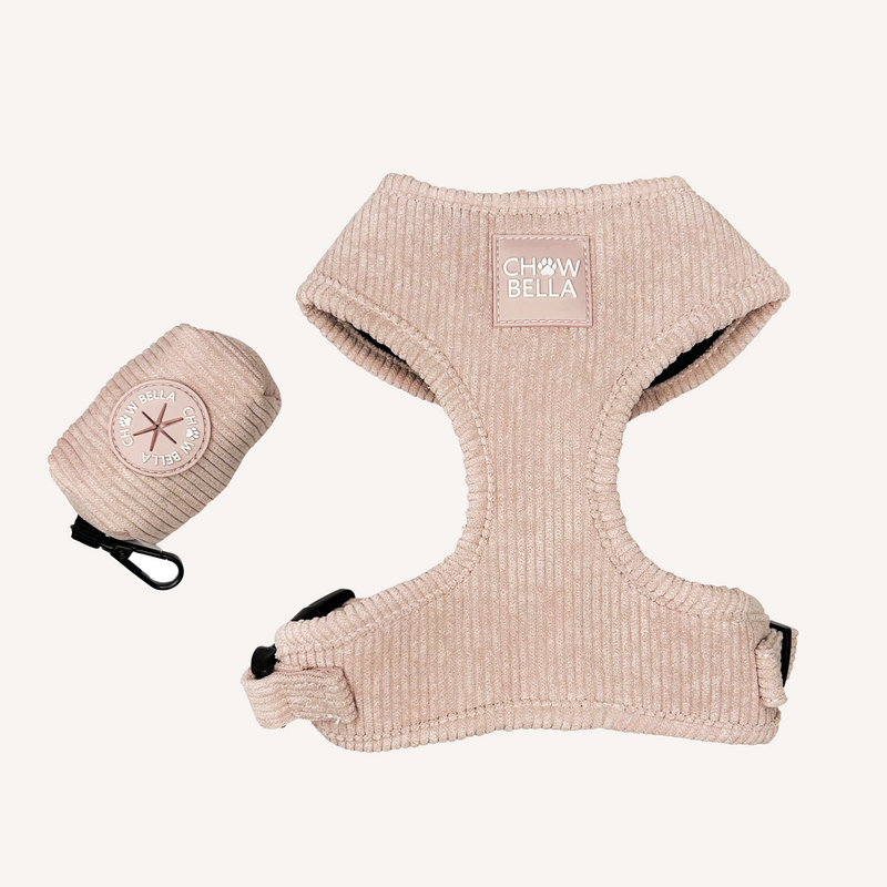 Corduroy Harness - Blush Pink