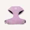 Corduroy Dog Harness Purple Lavender