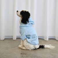 Dog Hoodie Jumper Blue