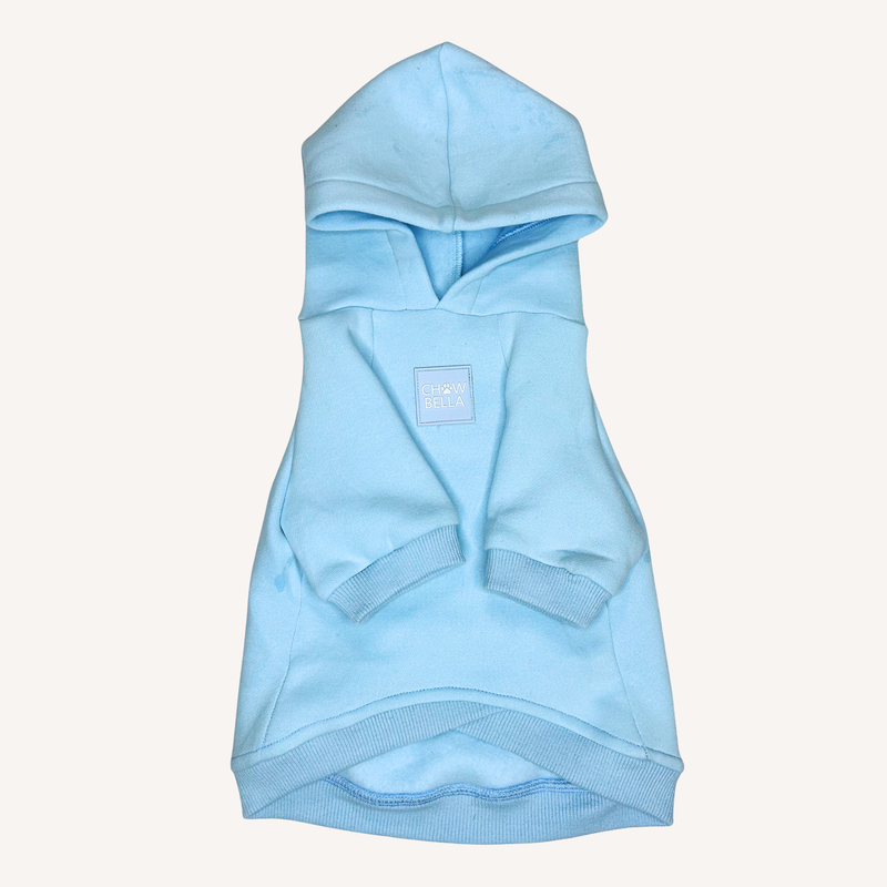 Dog Hoodie Jumper Blue